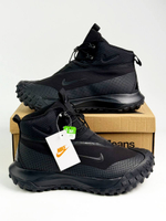 Кроссовки Nike ACG Mountain с мехом #A571 (черн.)