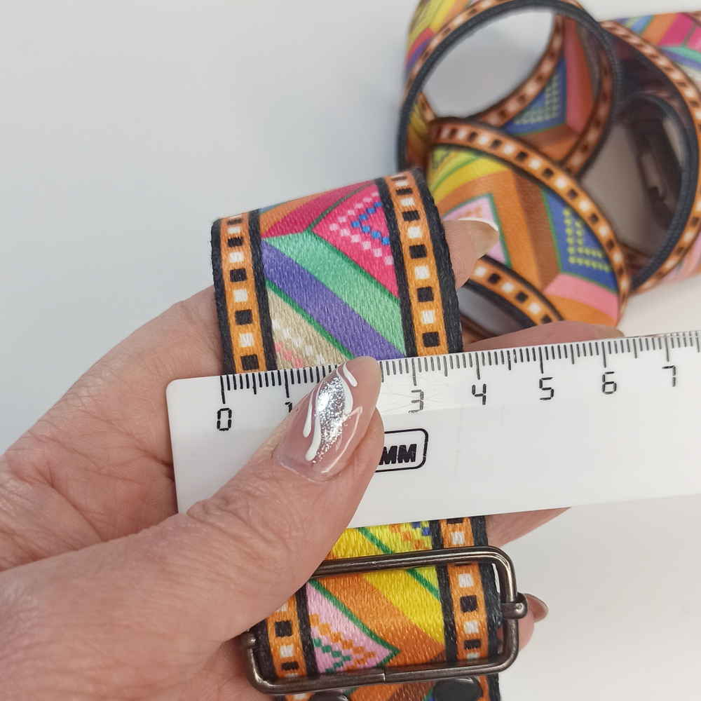 Гитарный ремень Треугольники