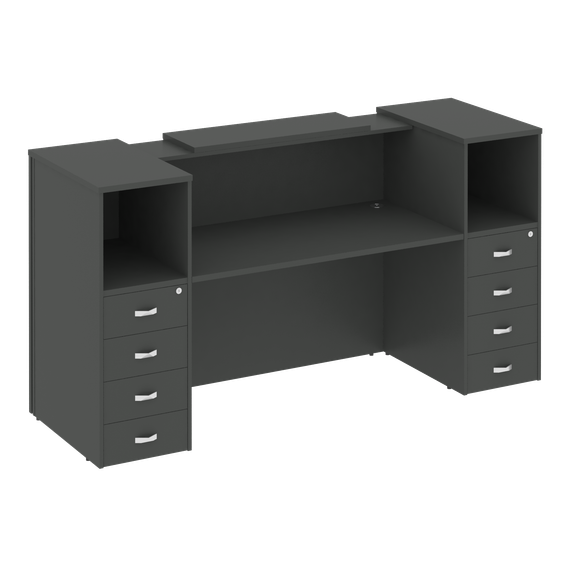 Onix Ресепшн O.R-K-10 Антрацит 2244*766*1187