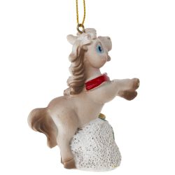GAEM Фигурка декоративная подвесная "Лошадка", L6 W3 H8 см, 6в.