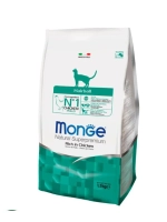 Monge (Монж Кэт Хаирбол) Cat Daily Line Hairball корм для выведения шерсти 1,5 кг