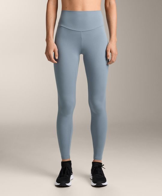 OYSHO Легинсы длиной до щиколотки Comfortlux с высокой посадкой, серо-голубой