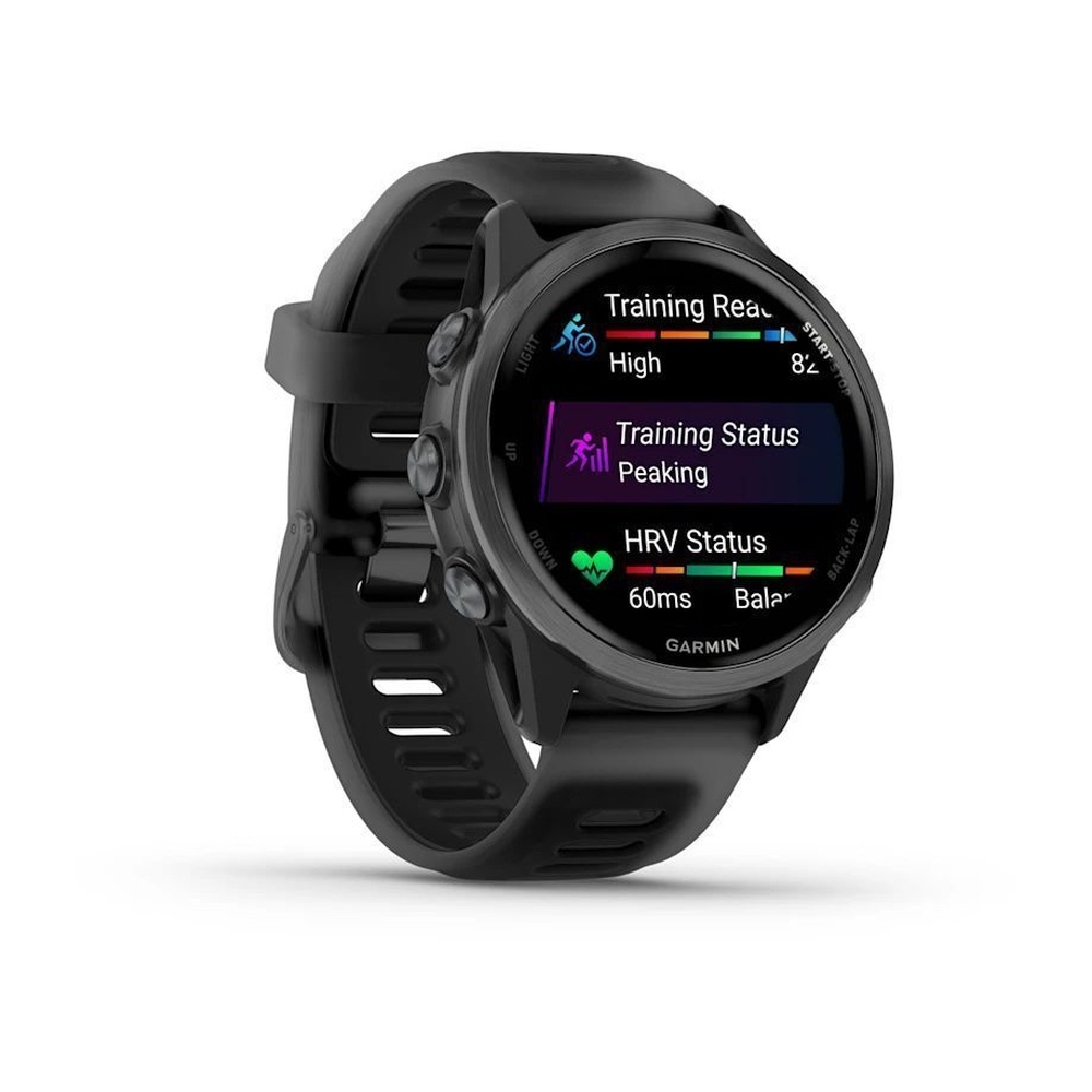 Смарт часы Garmin Forerunner 570 - 42 mm Slate Gray Aluminum Translucent Black / Black