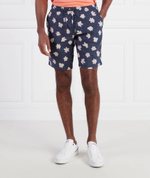 Льняное шорты HARLEM PO TECH LINEN PRINTED Tommy Hilfiger - темно-синий(MW0MW31241)