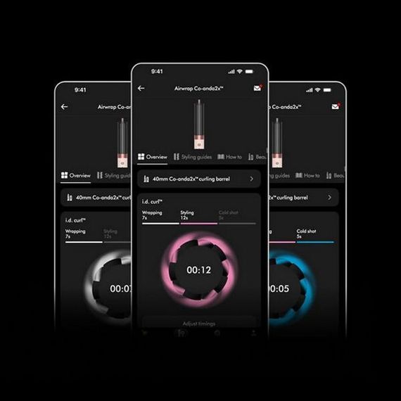 Стайлер Dyson Airwrap Coanda 2x HS09 — Amber Silk