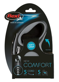 Тросовый поводок-рулетка обеспечивает каждой собаке свободу движения, что идет на пользу здоровью и