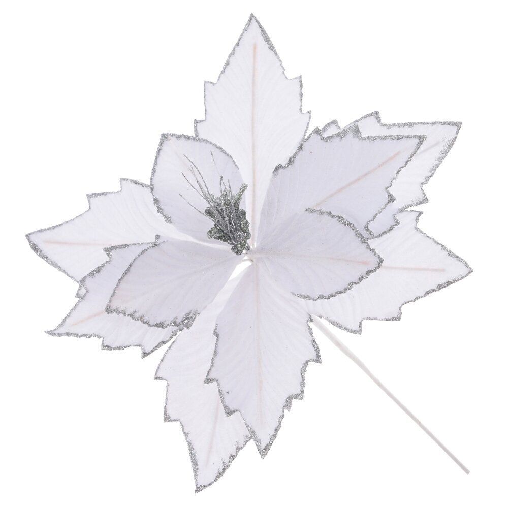 GAEM Цветок искусственный "Пуансеттия", L42 W42 H45 см, 2в.