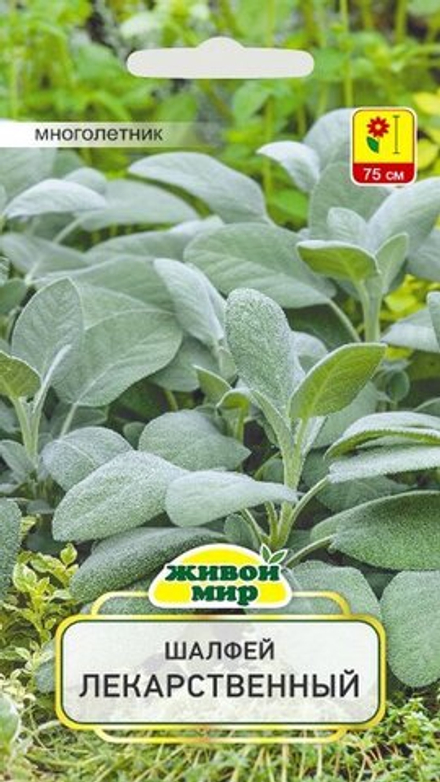 Шaлфeй "ЖМ. Лeкapcтвeнный" 0.3г, Италия.