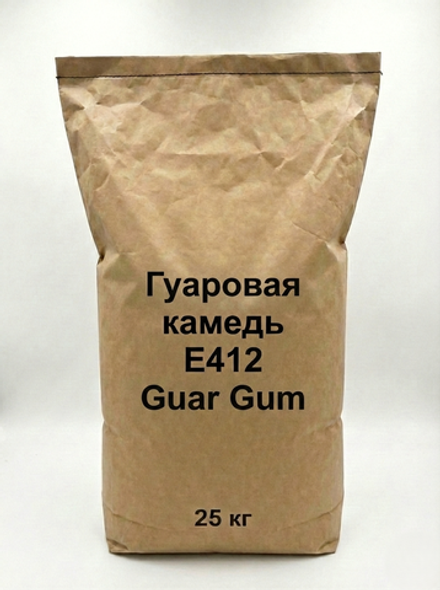 Гуаровая камедь загуститель пищевой Е412, 25 кг Милобио