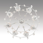 8189/8 CLASSI LN25 23 белый, металл/хрусталь Люстра E14 8*40W 220V SNOW