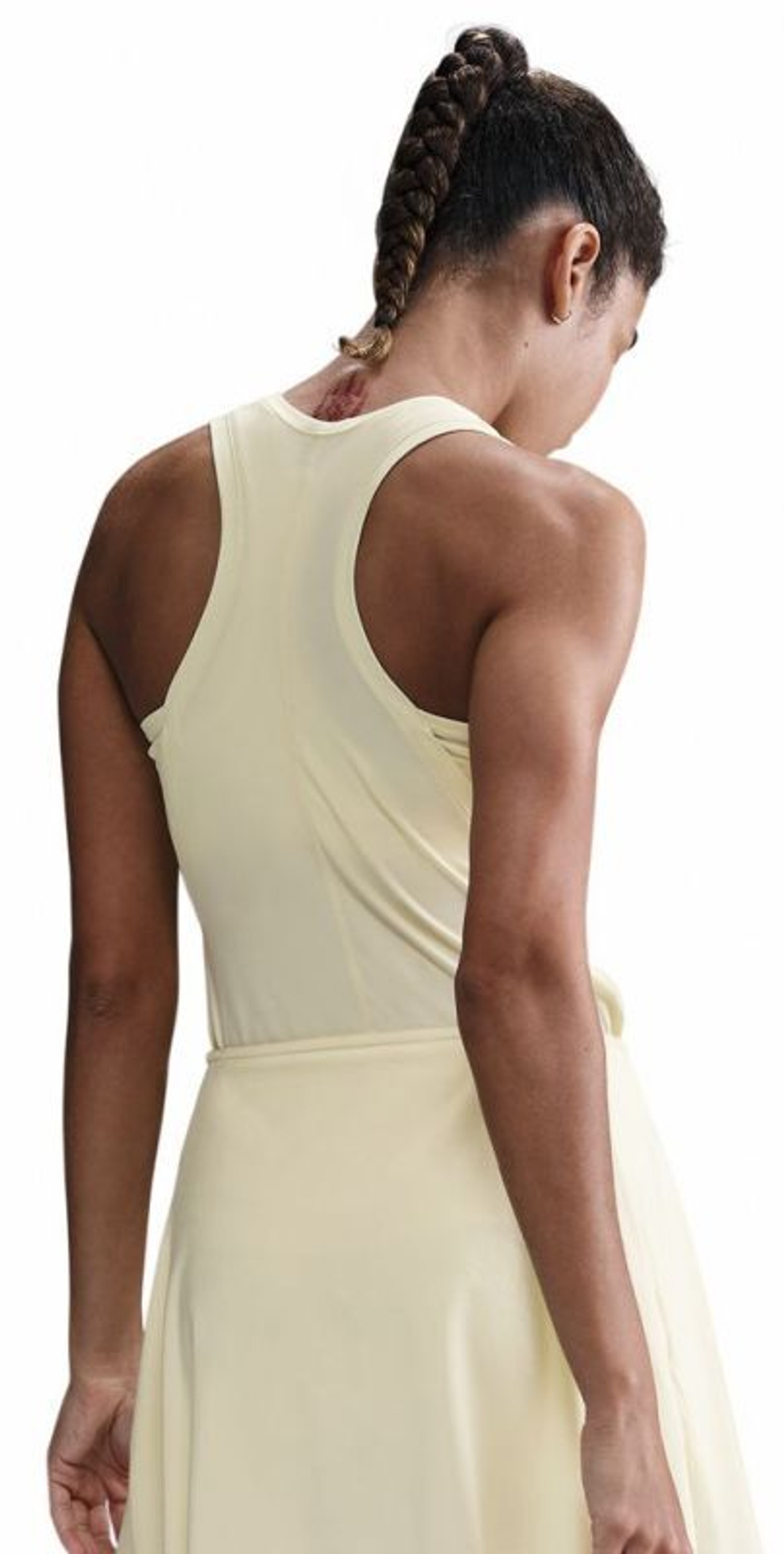 Женский топ теннисный Nike Dri-Fit Victory - желтый