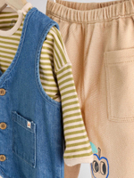 Комплект из трех предметов для малышей Next E63-362, Синий, Бежевый