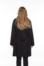 ДВУБОРТНОЕ ПАЛЬТО ИЗ ШЕРСТИ