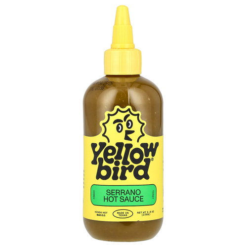 Yellowbird Sauce, Острый соус Serrano, 278 г (9,8 унции)