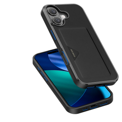 Чехол с MagSafe и отделение для карт (картхолдер) от Dux Ducis для iPhone 17, серия Pocard Series Case