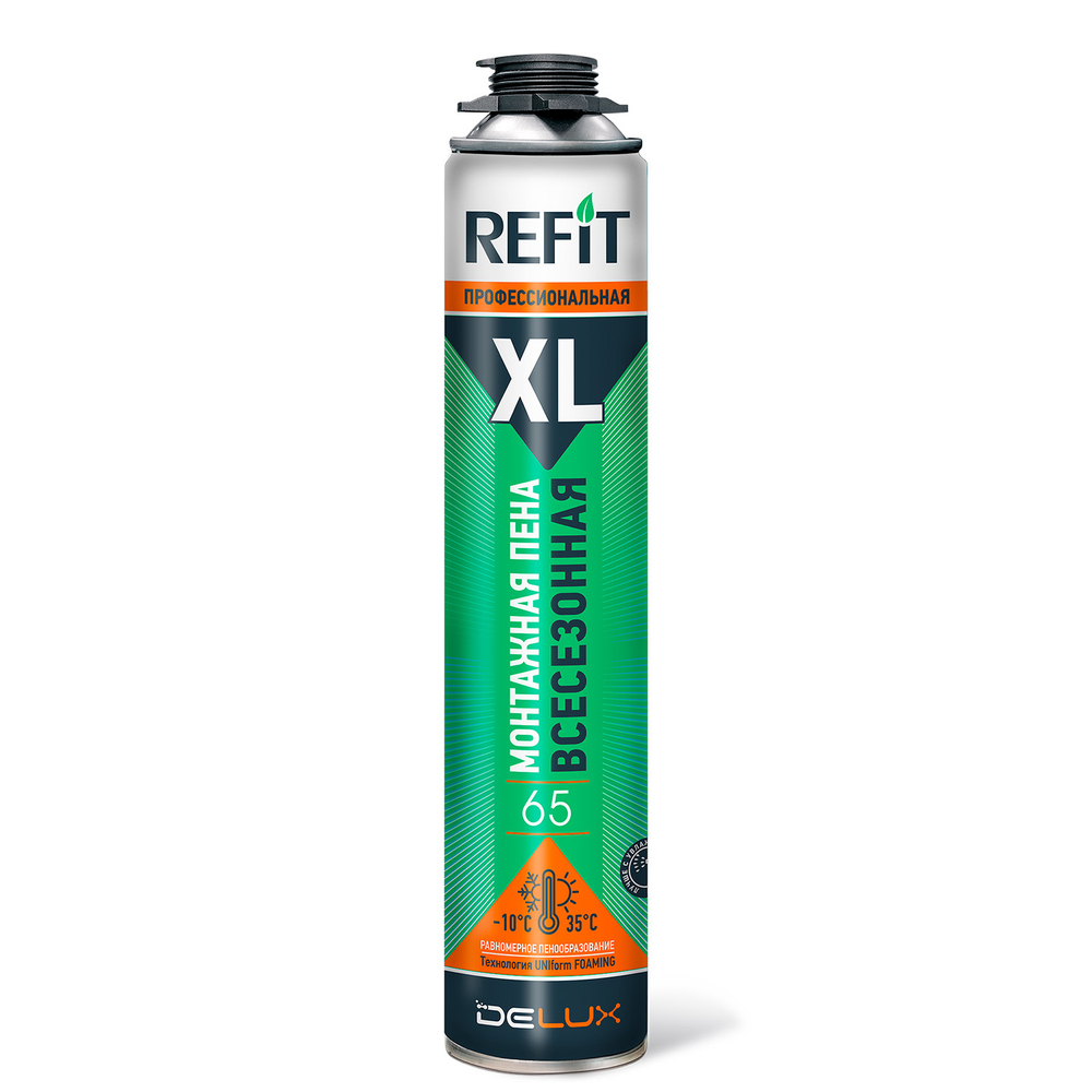 Пена монтажная REFIT XL профессиональная всесезонная
