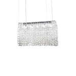 Pendant design lamp Giogali SP RE2 by Vistosi (Clear)