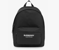 Рюкзак Burberry nylon, черный