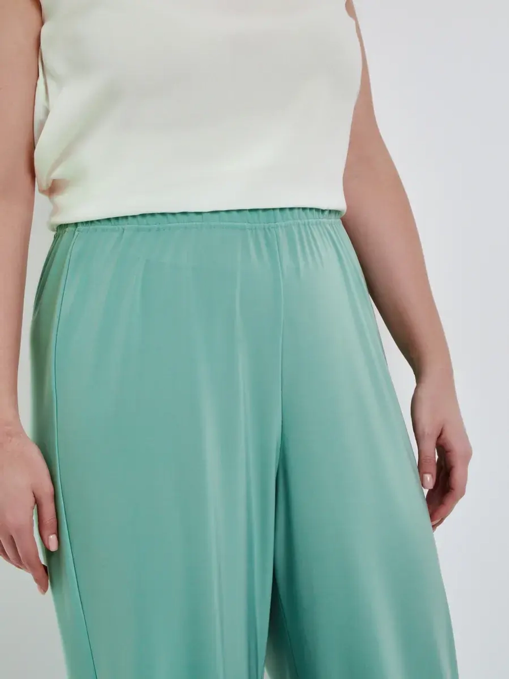 Брюки масло широкие