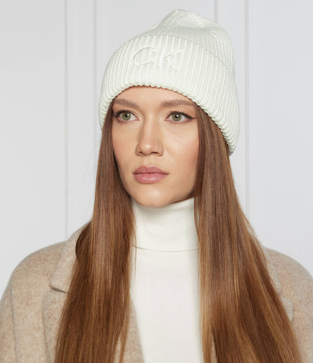 шапка Calvin Klein - экрю(K60K608660)
