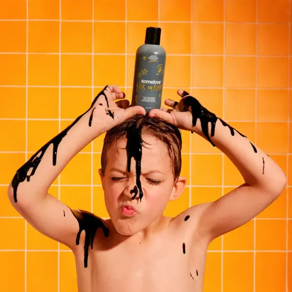 Детский шампунь-гель для волос и тела Somelove с ароматом колы