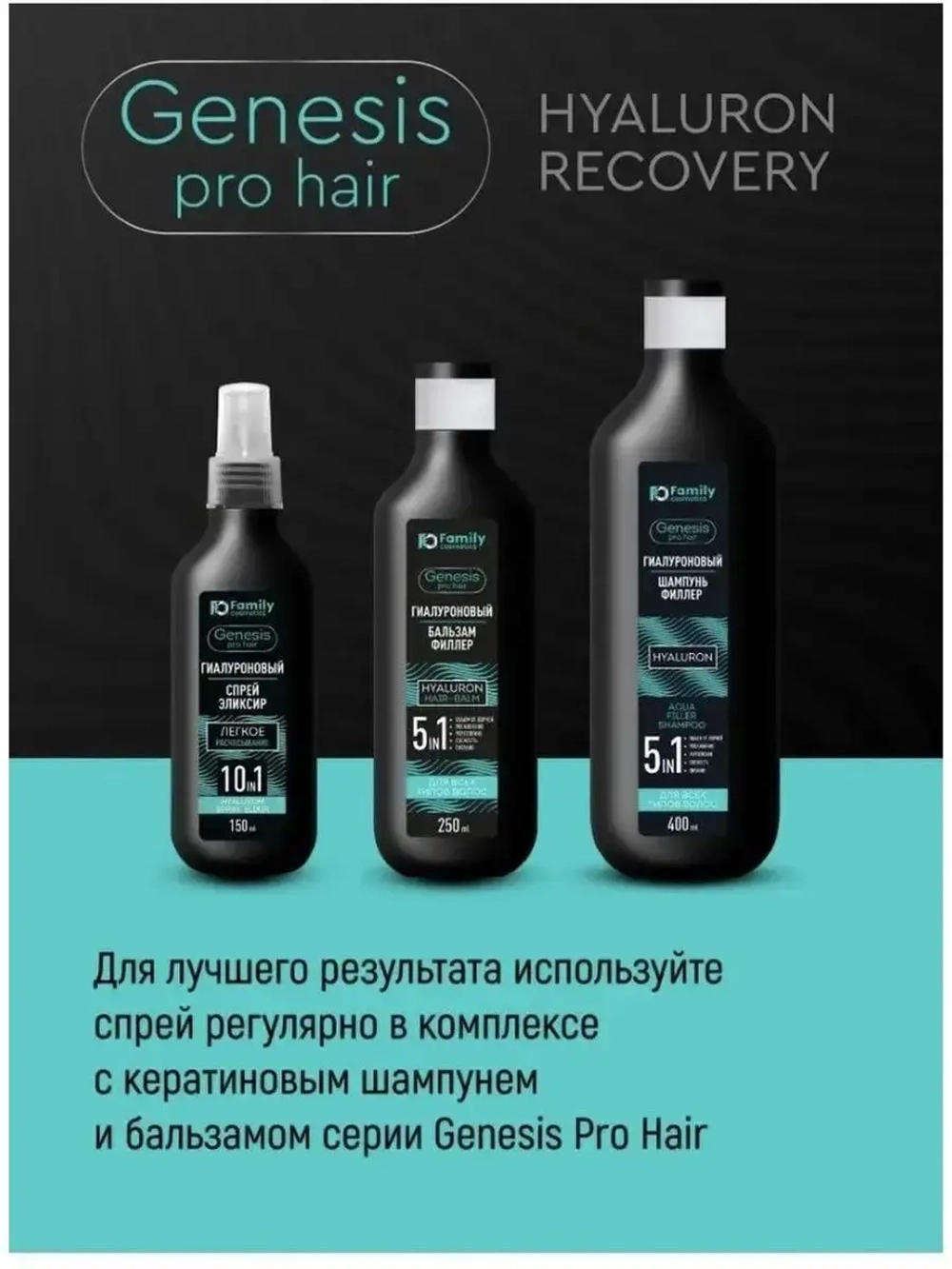 Набор для волос гиалуроновый