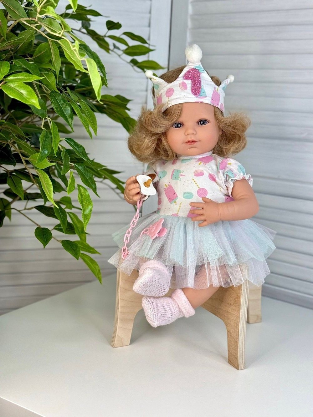 Кукла Реборн BERJUAN мягконабивная 50см Baby Sweet (1228)