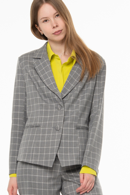 Жакет женский 4547зпа, клетка #406Кн044547зпа