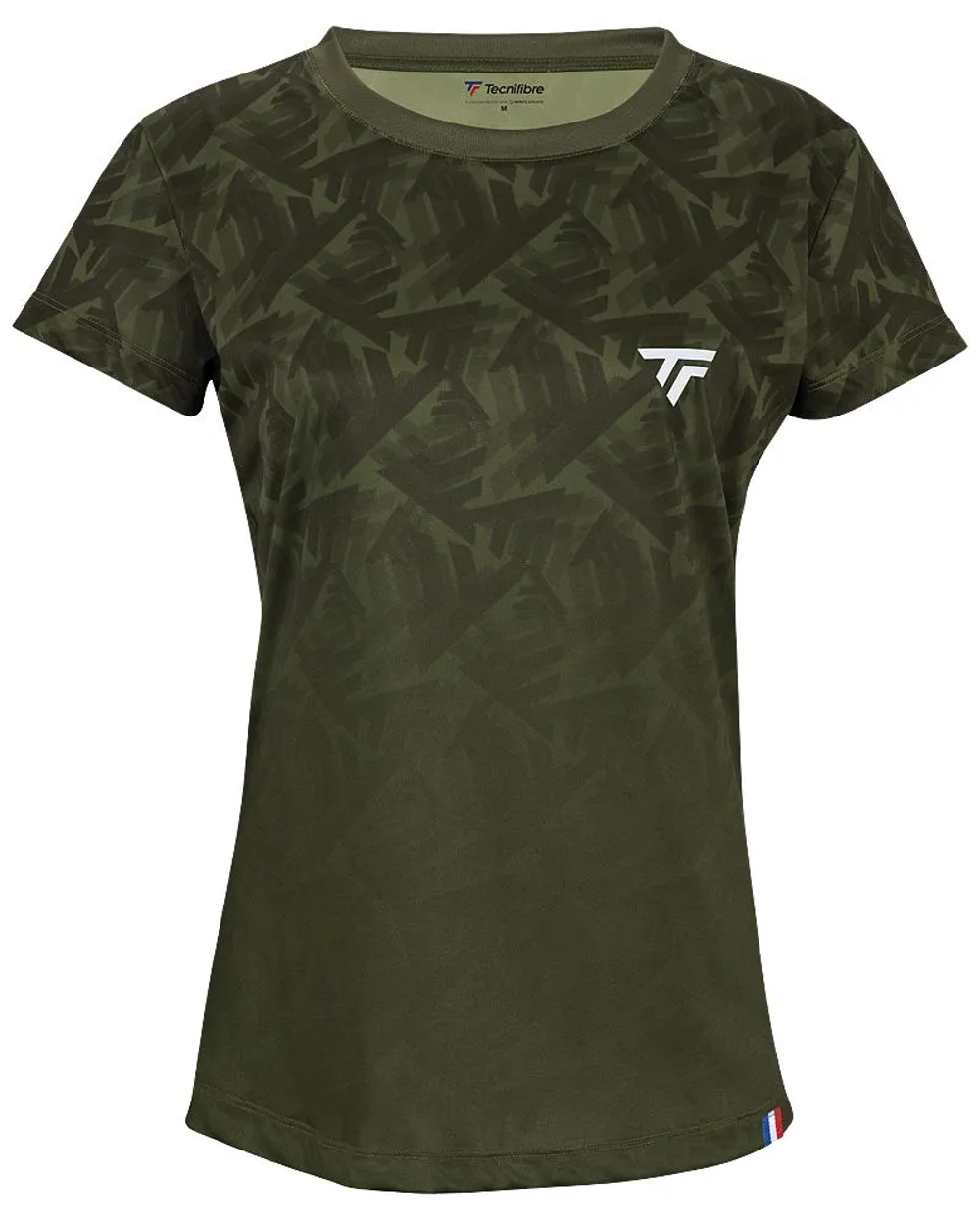 Женская теннисная футболка Tecnifibre X-Loop Tee - green