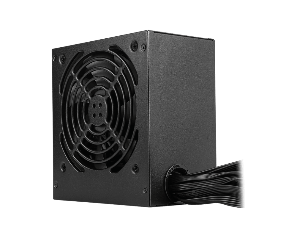 Блок питания MSI  750W, MAG A750GN PCIE5, Non Modular, ATX, 80+ GOLD, КПД >90%, Fan 120mm, Черный