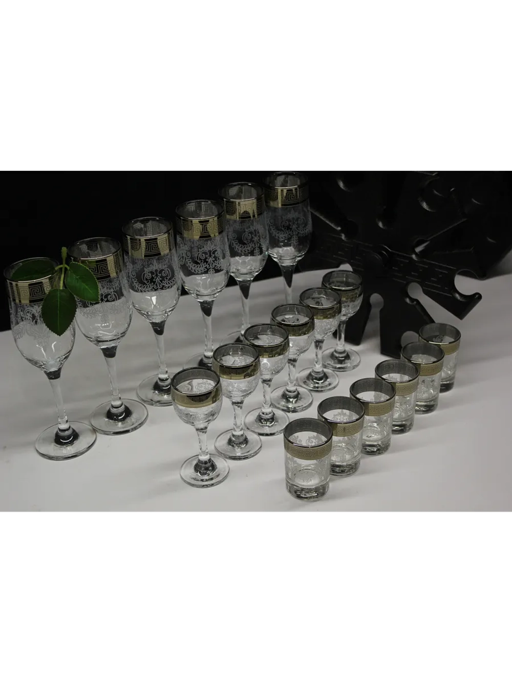 Барный набор 18 предметный с Бокалом