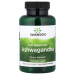 Swanson, Full Spectrum®, ашваганда, 100 веганских капсул (450 мг в 1 капсуле)