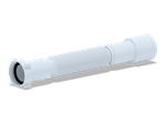 Сифон G106 гофрированный 1 1/2"х40/50 (АниПласт)