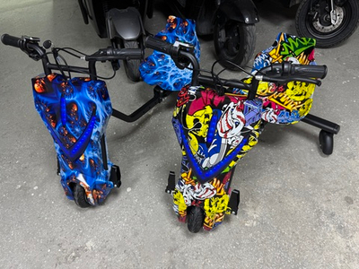 Детский электрокарт-дрифтер