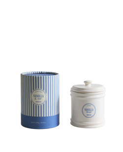 Zara Home Свеча ароматическая Vanilla & Nut 300 г, растительный воск, аромат сладкий гурманский, Золотой