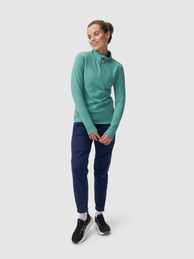 Лонгслив женский Винд зеленый