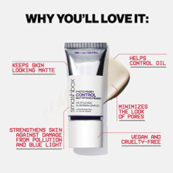 Smashbox Photo Finish Control Mattifying Primer - Матирующая основа под макияж, 30 ml
