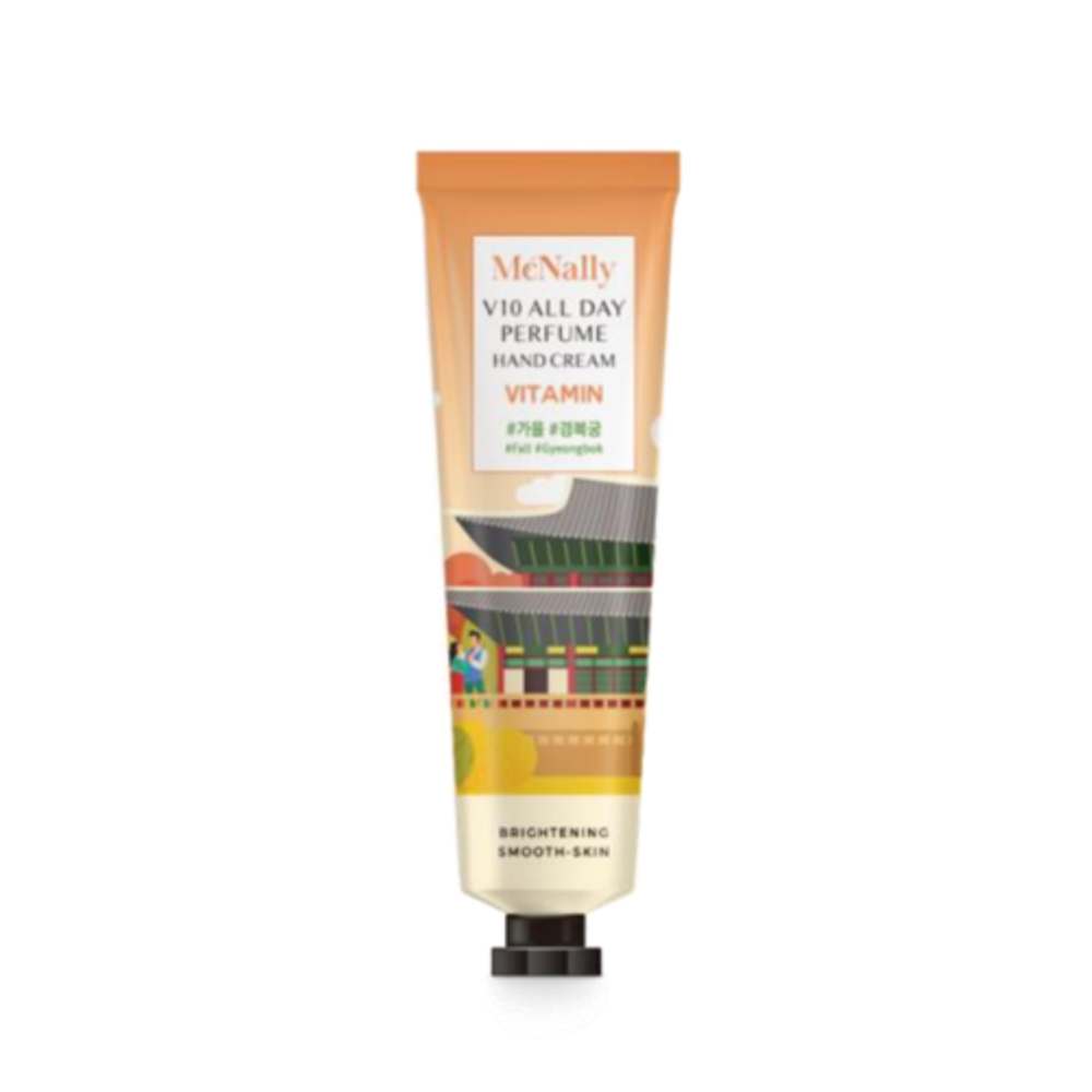 Крем для рук парфюмированный с витаминами McNally V10 all day perfume hand cream vitamin, 30 мл