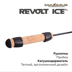 Зимняя удочка Maximus REVOLT ICE 26M (MIRRI26M) 0,65м до 30гр
