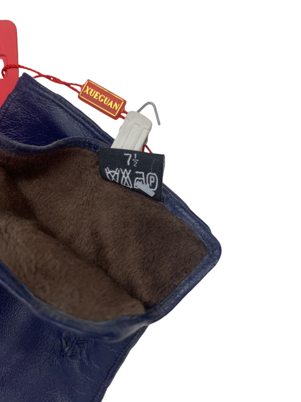 Перчатки. Женские. Материал верха: Кожаные. Подклад: плюш-флис. 5 шт в упаковке.