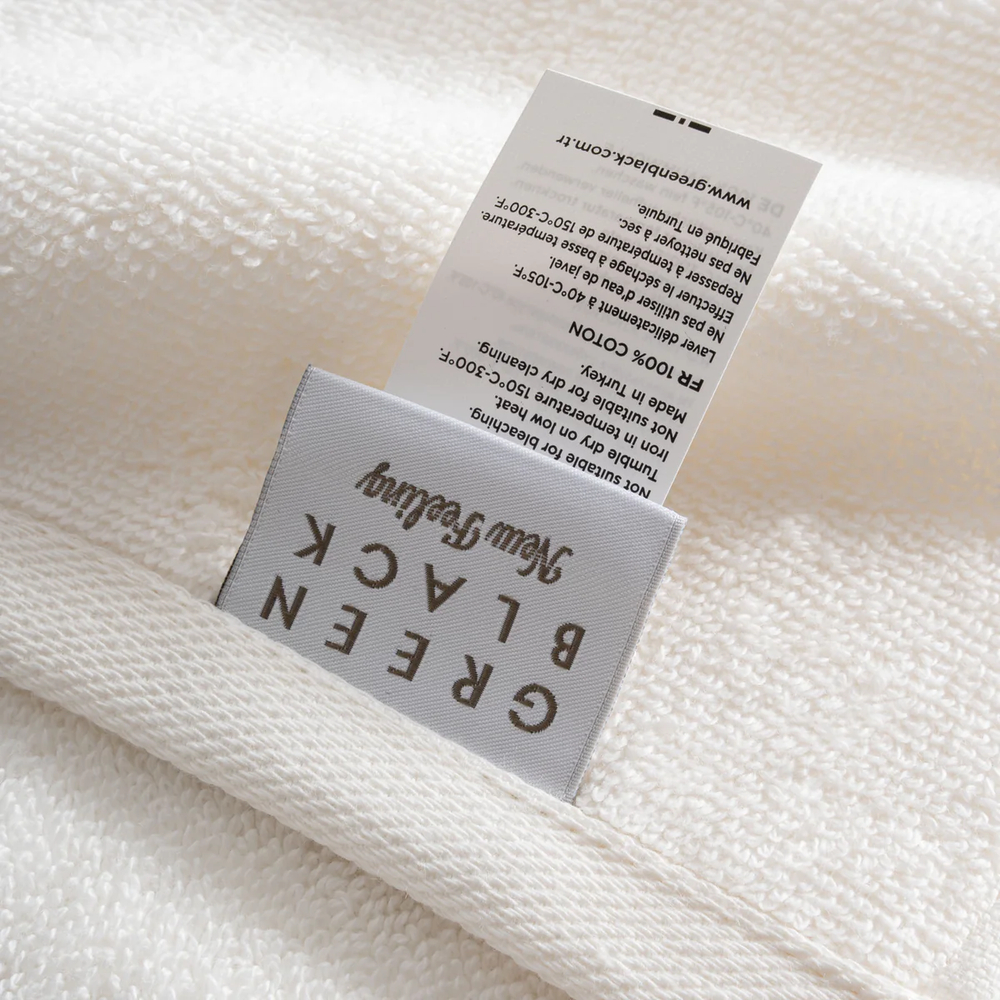 Полотенце из органического хлопка Lara 30х50 кремовый