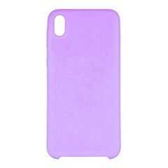 Силиконовый чехол Silicone Cover для Samsung Galaxy А01 Core (Сиреневый)