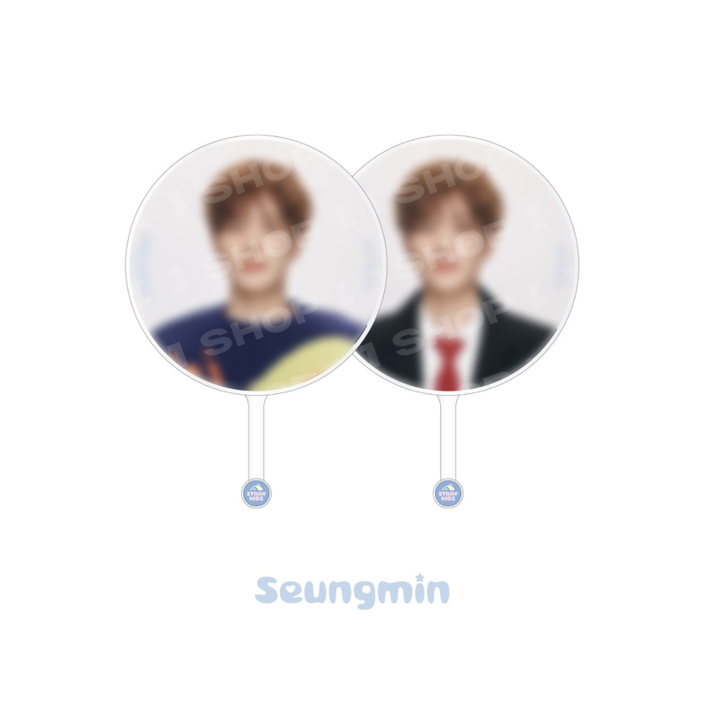 Веер с изображением Stray Kids - STAY in Our Little House