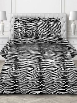 Наволочка комплект 2шт  перкаль Сказка "Нуар" 40x60 см на молнии