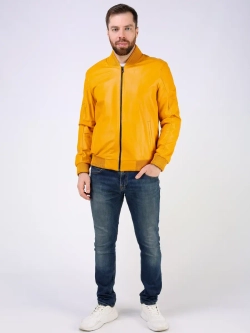 Кожаная куртка демисезонная Турция бомбер