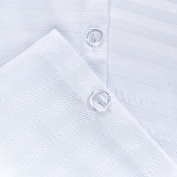 КПБ Premier страйп сатин, Евро , 50х70, подод.200х220. простыня 180х200х30   LINNEN