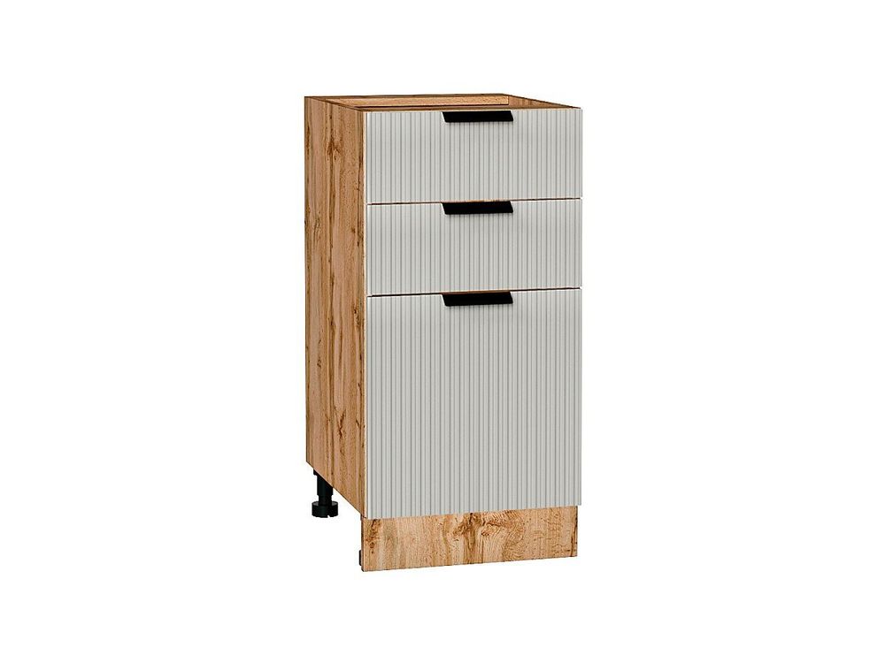 Шкаф нижний с 3-мя ящиками Евро Лайн