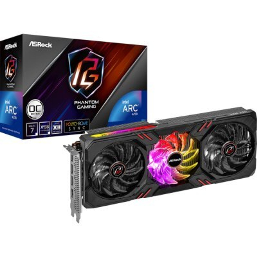 Видеокарта ASRock Intel Arc A770 Phantom Gaming 16GB OC
