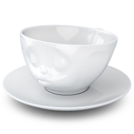 Чайная пара kissing, 200 мл, белая