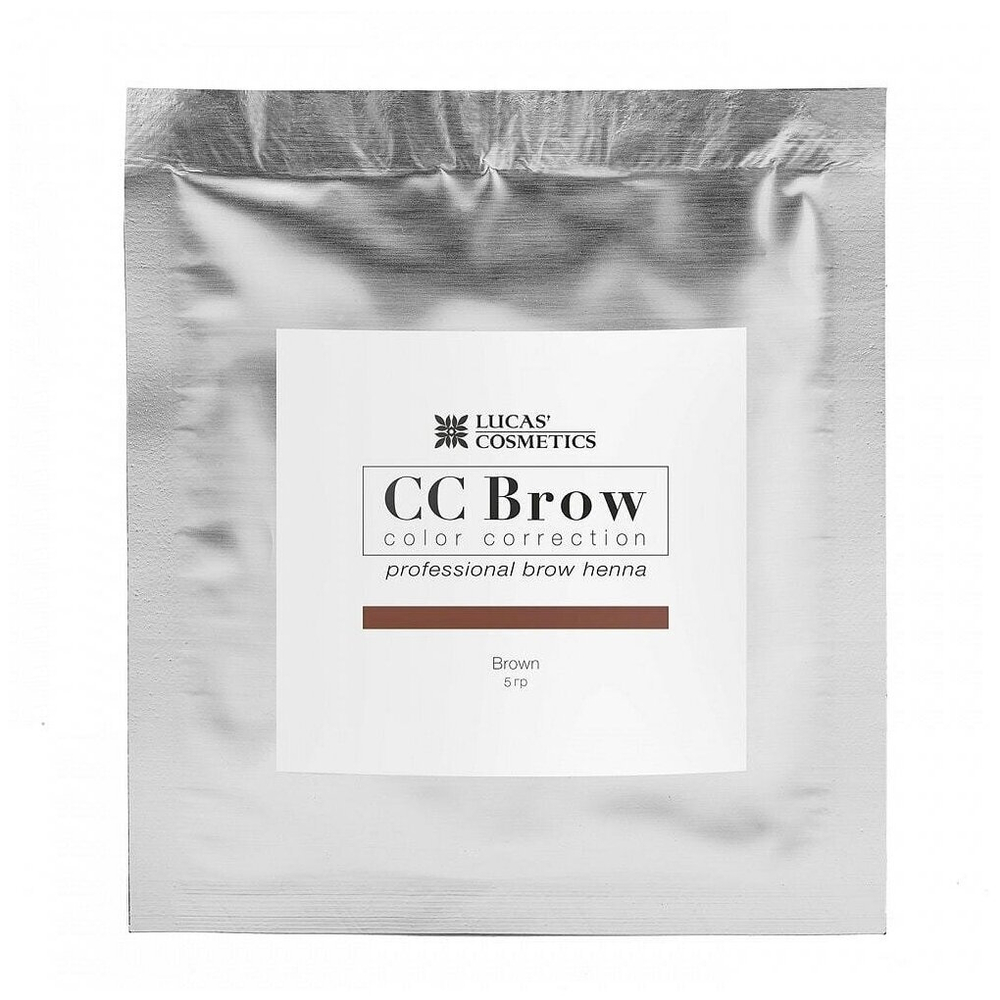 Хна для бровей (brown) в саше (коричневый), 5 гр
